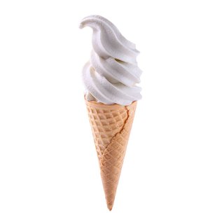 Dairy-Free Soft Serve Ice Cream Cone